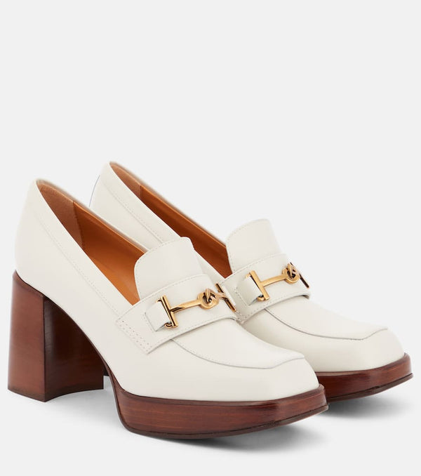 Tod's Double T loafer leather pumps