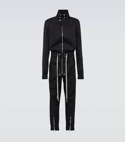 Rick Owens Cotton-blend poplin jumpsuit