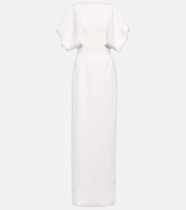 Roksanda Bridal Clementine crêpe maxi dress