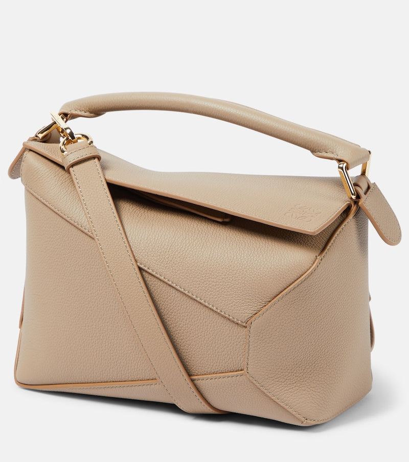 Loewe Puzzle Edge Small leather top-handle bag