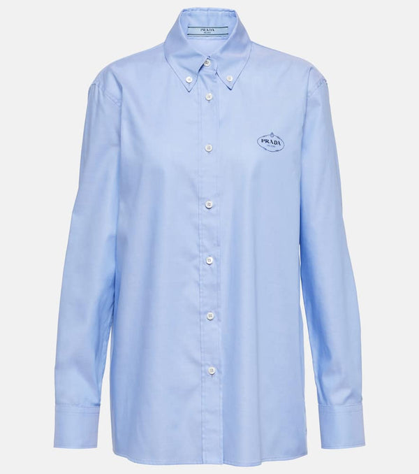 Prada Logo cotton shirt