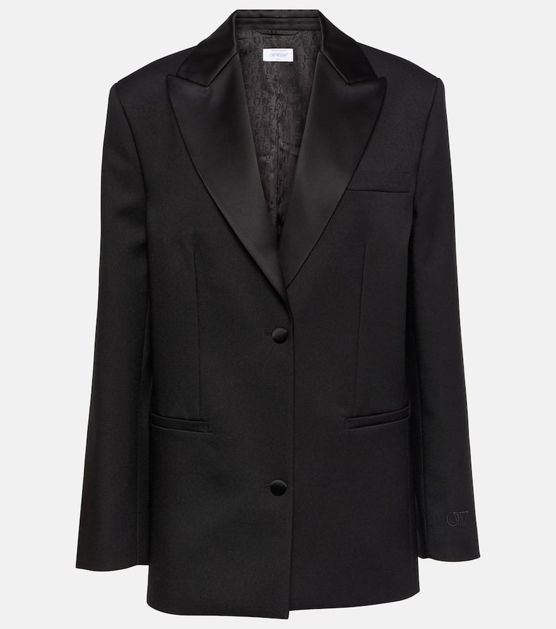 Off-White Tech Drill Blazer Black