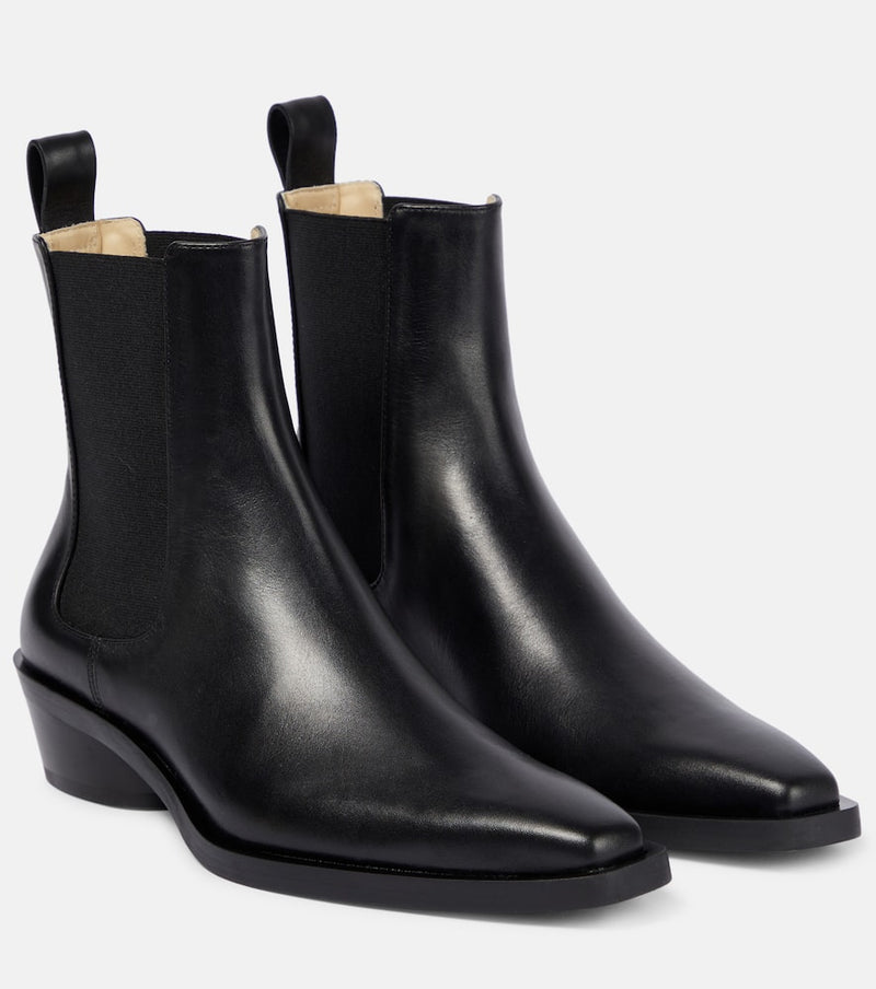 Proenza Schouler Bronco leather ankle boots