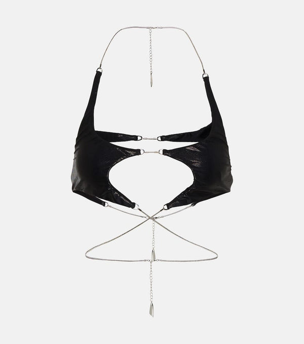 Mugler Cutout bikini top