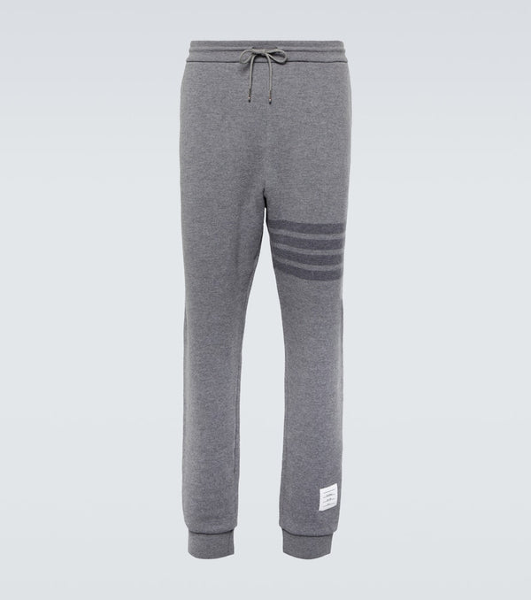 Thom Browne 4-Bar wool-blend sweatpants