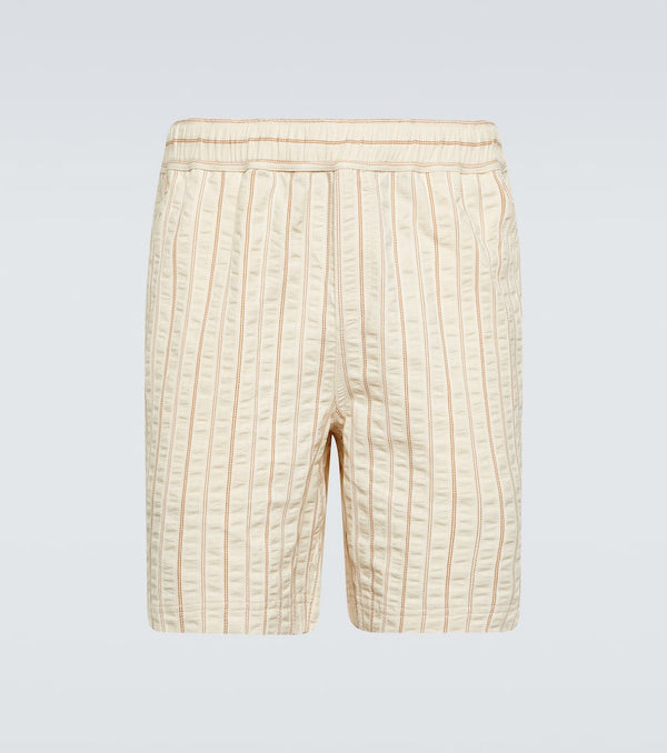 Orlebar Brown Louis striped cotton shorts