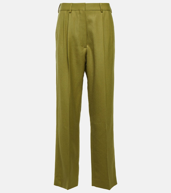 Blazé Milano Exit high-rise wide-leg wool pants