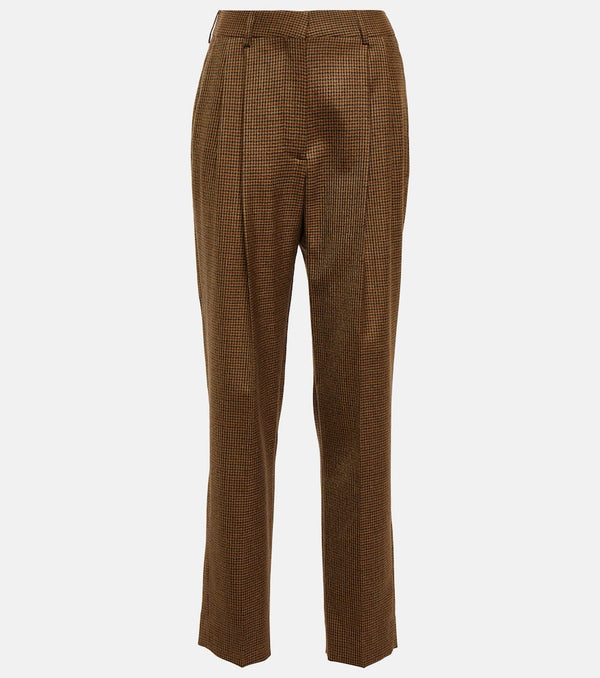 Blazé Milano Virago high-rise virgin wool straight pants