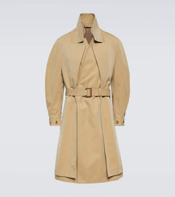 Alexander McQueen Reconstructed gabardine trench coat