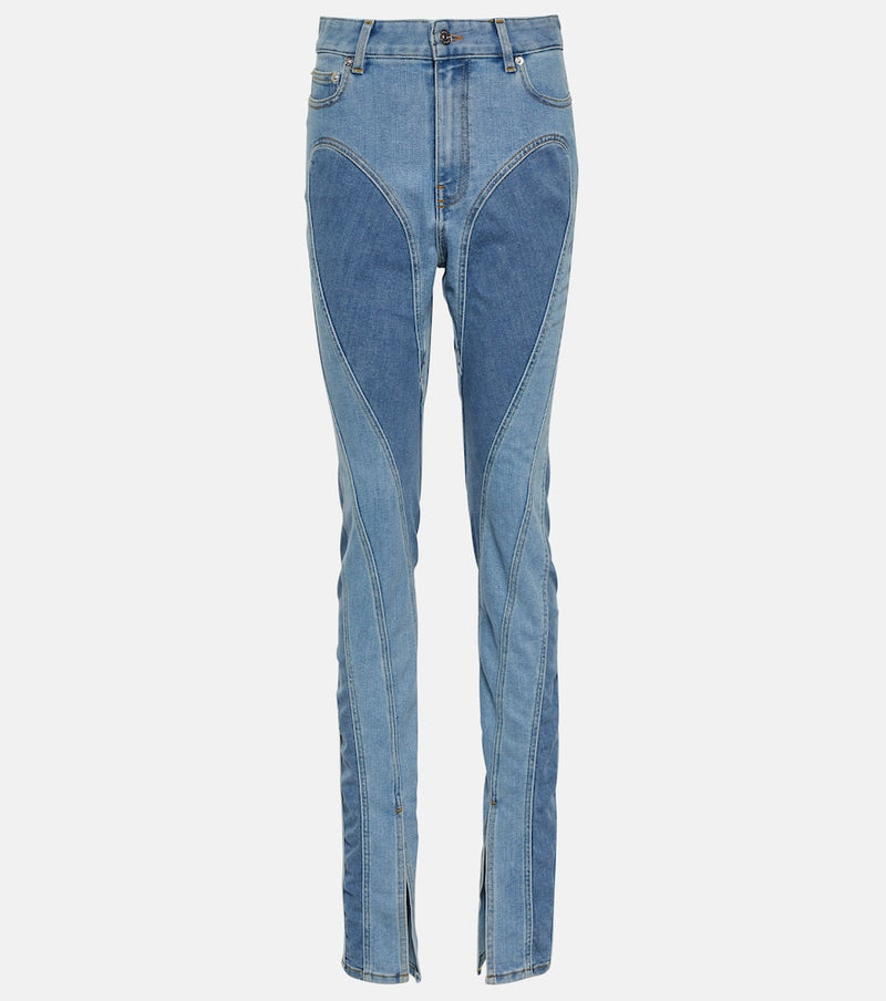 Mugler Spiral skinny jeans