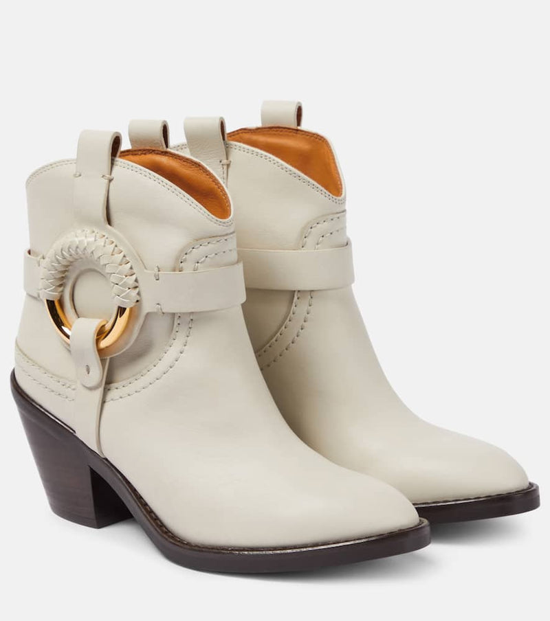 See By Chloé Hana leather ankle boots