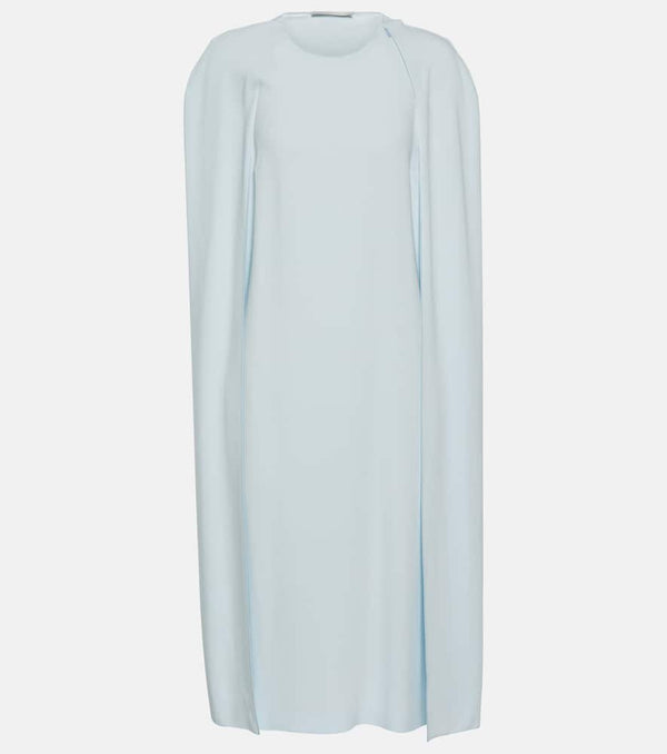 Stella McCartney Cape cady midi dress