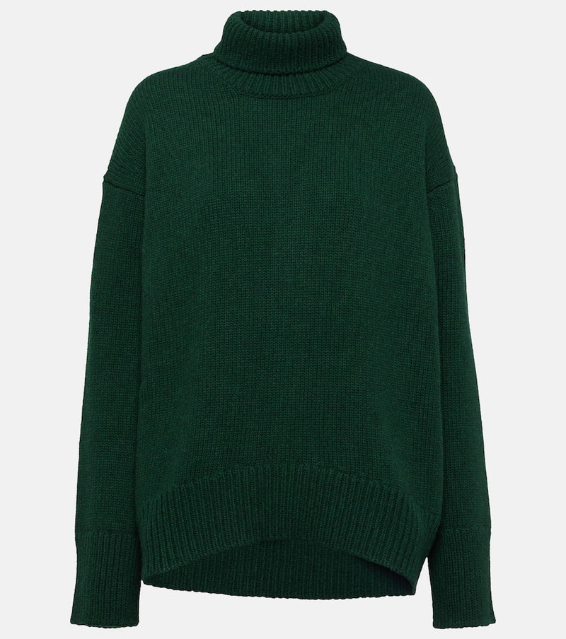 Plan C Wool and cashmere turtleneck sweater