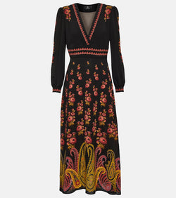 Etro Paisley midi dress