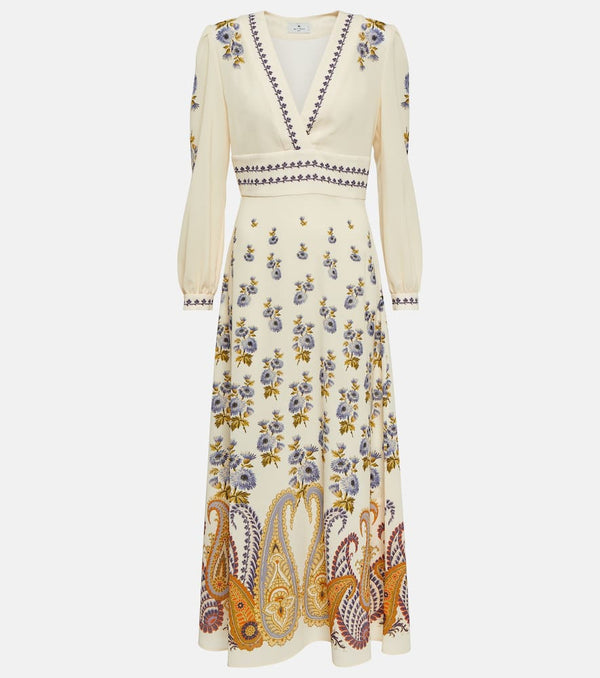 Etro Paisley midi dress