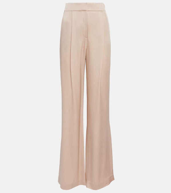 Veronica Beard Robinne wide-leg satin pants