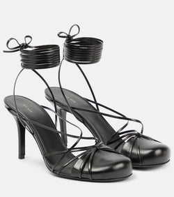 The Row Joan leather sandals