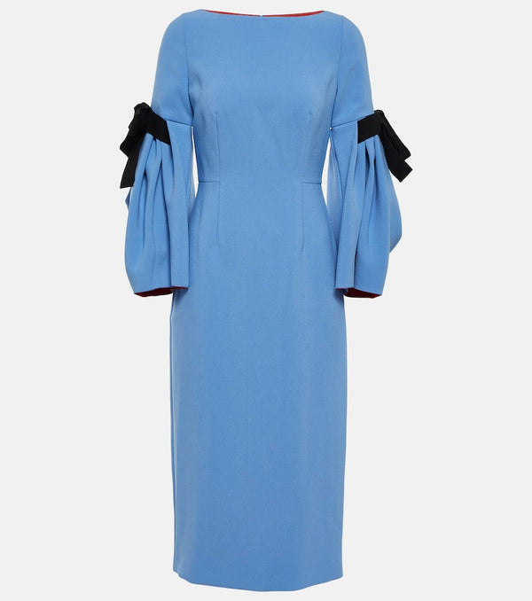 Roksanda Venturi crepe midi dress