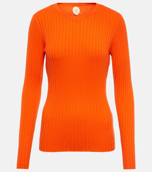 Jardin des Orangers Ribbed-knit cashmere sweater