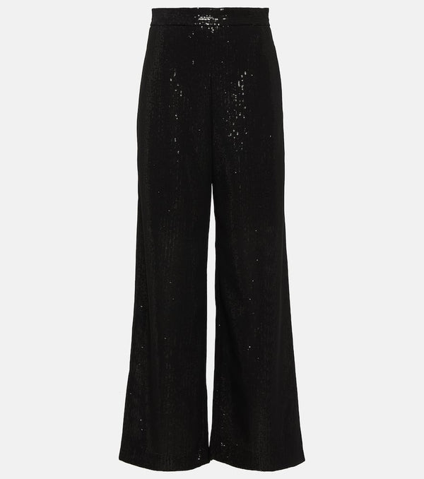 Max Mara Stelvio sequined georgette pants