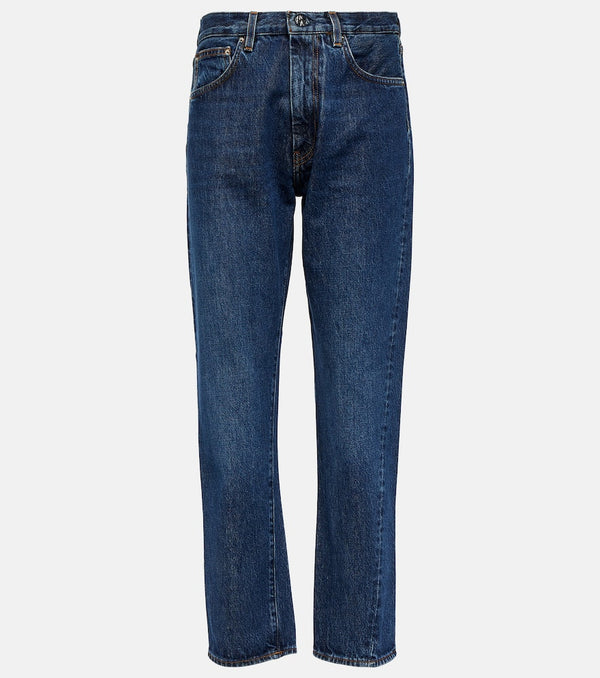 Toteme Twisted Seam mid-rise straight jeans