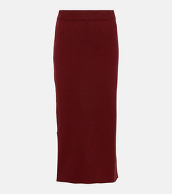 Max Mara Leisure Orosei knit midi skirt