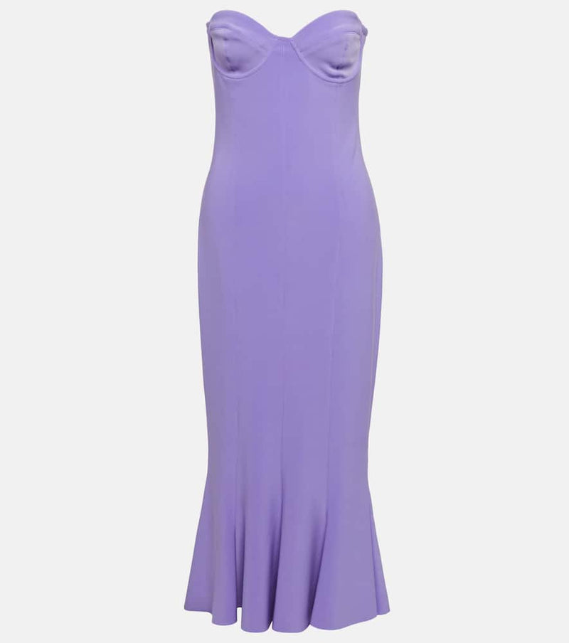 Norma Kamali Fishtail midi dress