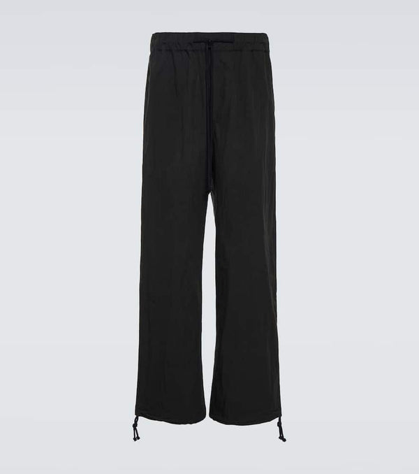 Commas Cotton-blend high-rise pants