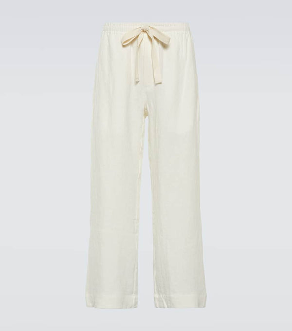 Commas Linen wide-leg pants