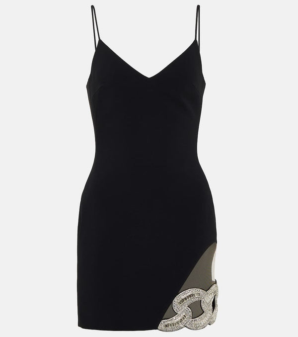 David Koma Chain-embellished minidress