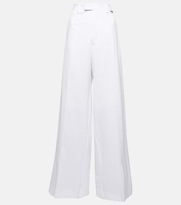 Vetements High-rise cotton pants