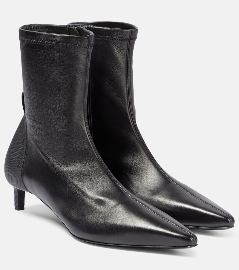 Courrèges Scuba leather ankle boots