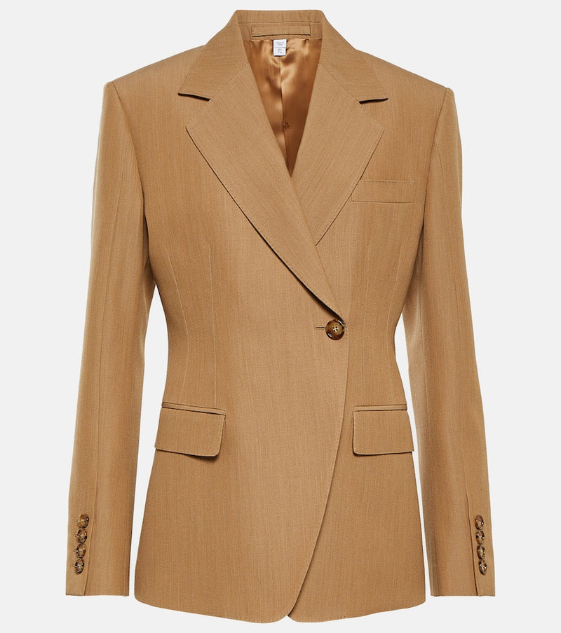 Burberry Single-breasted wool blazer