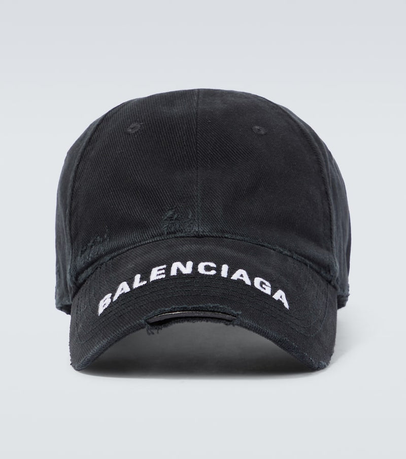 Balenciaga BB logo cotton cap