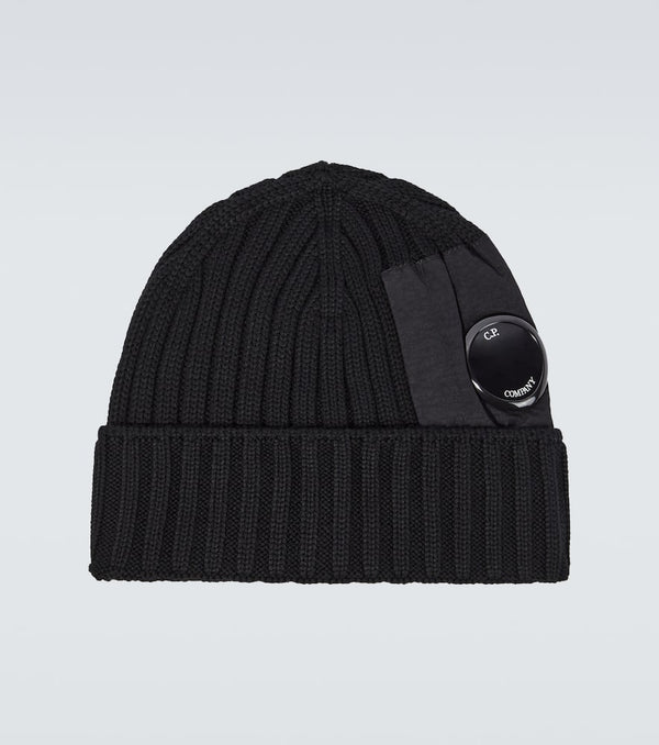 C.P. Company Ribbed-knit wool beanie