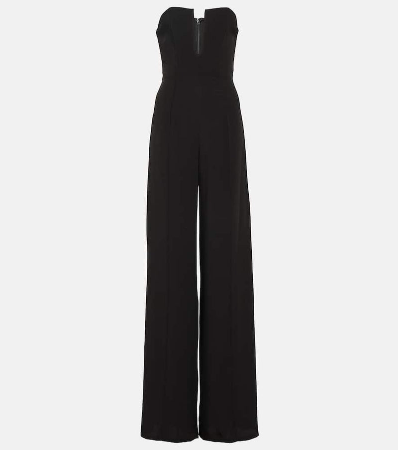 David Koma Strapless wide-leg jumpsuit