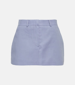 The Frankie Shop Isle poplin miniskirt