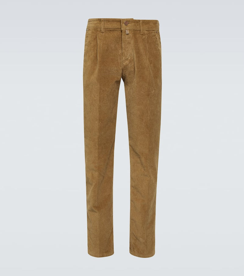 Kiton Straight corduroy pants