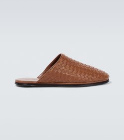 Bottega Veneta Intrecciato leather slippers