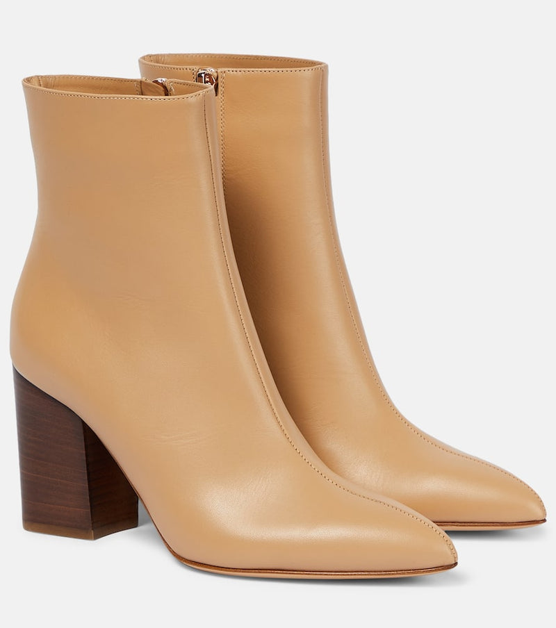 Gabriela Hearst Rio leather ankle boots