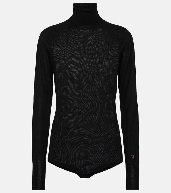 Victoria Beckham Wool turtleneck bodysuit