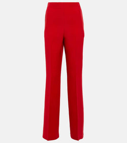 Roland Mouret Wide-leg wool-blend pants