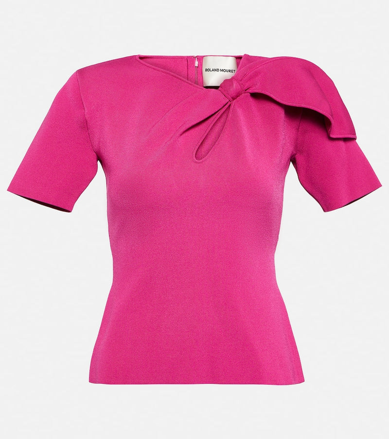 Roland Mouret Asymmetric cutout top