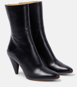 Proenza Schouler Cone leather ankle boots