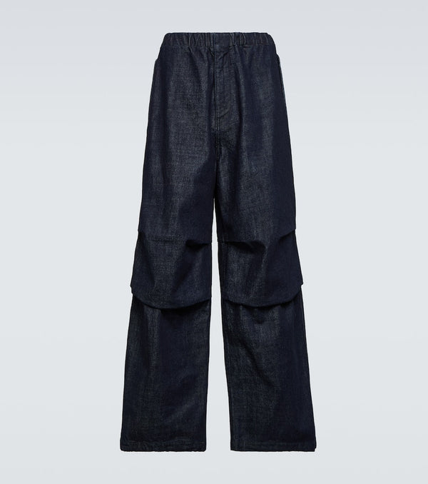 Jil Sander Draped denim pants