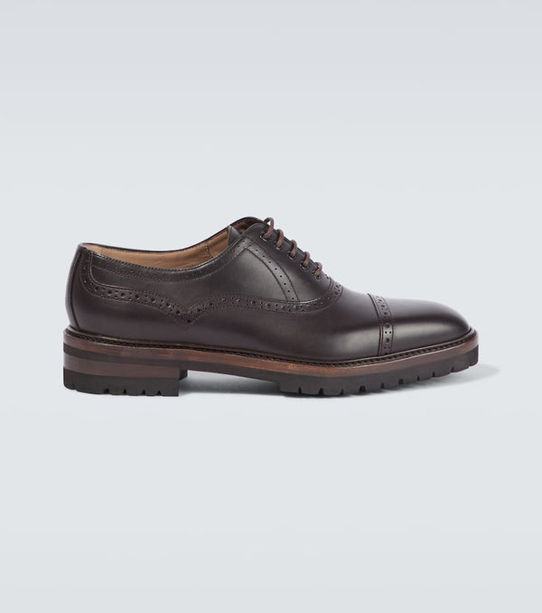 Manolo Blahnik Norton leather brogues