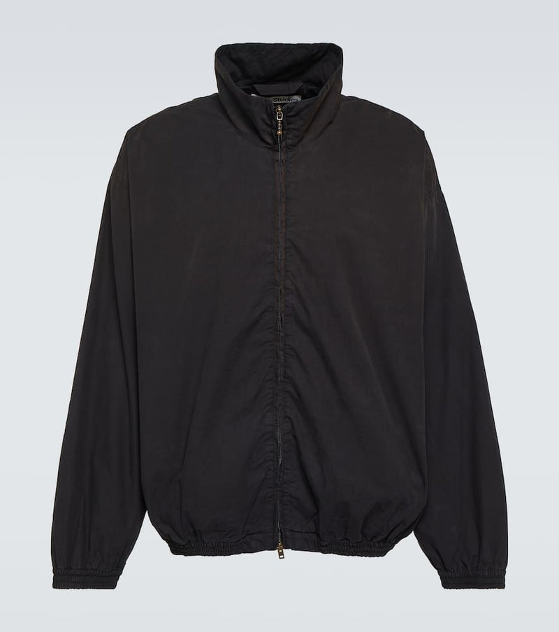 Acne Studios Logo cotton poplin jacket