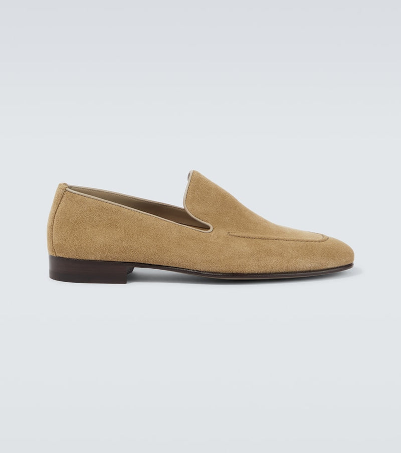 Manolo Blahnik Truro suede loafers