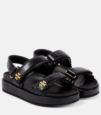 Tory Burch Kira leather platform sandals