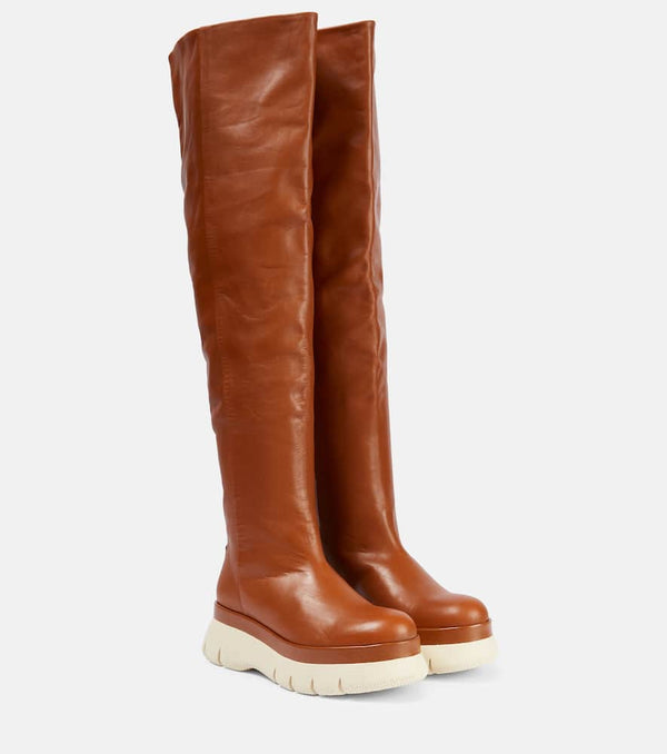 Isabel Marant Malyx leather over-the-knee boots